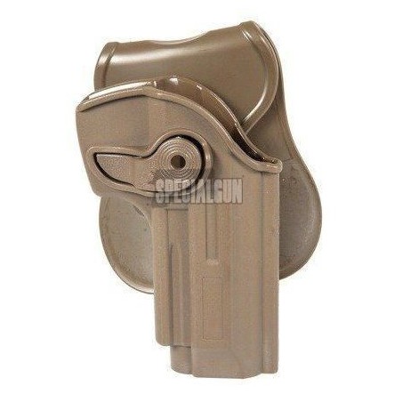 FUNDA DE POLIMERO PARA BERETTA 92 FS PT99 DERECHA ULTIMATE COYOTE