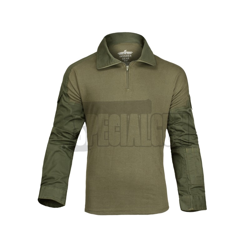 INVADER GEAR CAMISA DE COMBATE VERDE OD INVADER GEAR CAMISA DE COMBATE VERDE OD