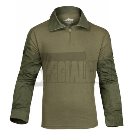 INVADER GEAR CAMISA DE COMBATE VERDE OD