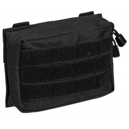 MILTEC BOLSILLO UTILITARIO HORIZONTAL PEQUEÑO NEGRO