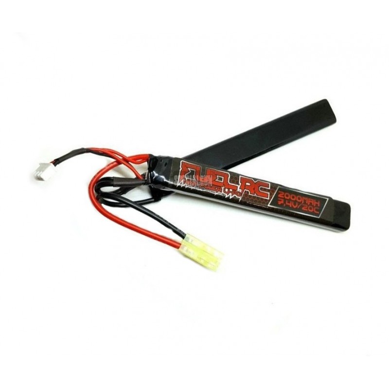 FUEL BATERIA LIPO 7.4V 2000 mAH 20C NUNCHUCK RC FUEL BATERIA LIPO 7.4V 2000 mAH 20C NUNCHUCK RC