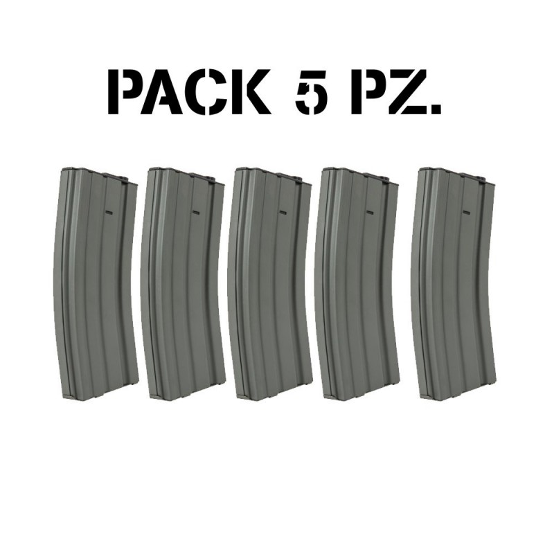 SPECNA ARMS CAJA 5 CARGADORES 300 bb M4 METAL GRIS SPECNA ARMS CAJA 5 CARGADORES 300 bb M4 METAL GRIS