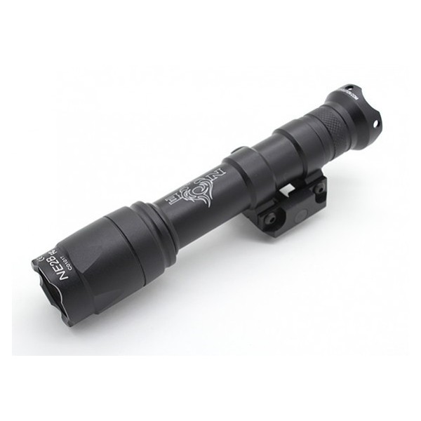 TORCIA M600C SCOUT LED 200 lm. NIGHT EVOLUTION NERO