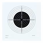 TARGET SHEETS FOR TARGET 14X14 WHITE 100 PCS.