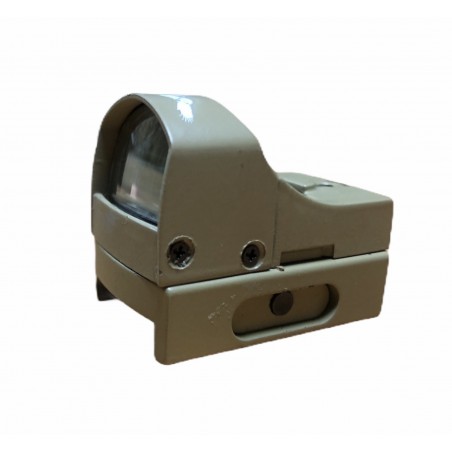 JS-TACTICAL MICRO DOT REFLEX ROJO/VERDE METAL TAN