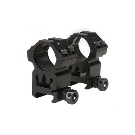 ANILLOS ÓPTICOS ALTOS DE 25mm PARA METAL RIS (2Pcs) THETA OPTICS