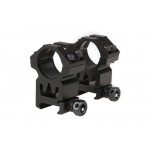 ANILLOS ÓPTICOS ALTOS DE 25mm PARA METAL RIS (2Pcs) THETA OPTICS