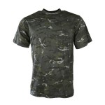 T-SHIRT MILITARE COMBAT BTP BLACK