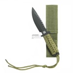 CUCHILLO RECON 7" PARACORD HOJA FIJA 18.5 cm 101 INC VERDE CUCHILLO RECON 7" PARACORD HOJA FIJA 18.5 cm 101 INC VERDE