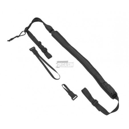 ESLINGA 2 PUNTOS CARABINA HELIKON TEX NEGRO
