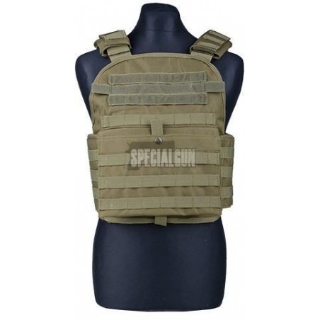 TACTICAL VEST PLATE ARMOR GFC GREEN OD