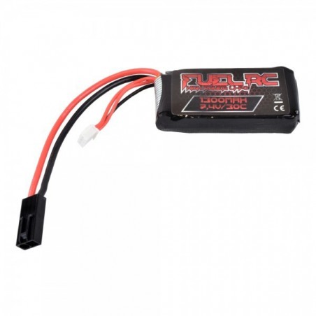 BATTERIA LIPO 7.4V 1300 mAH 30C PER ANPEQ FUEL