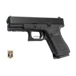 G19 GEN 5 GAS METAL BLOWBACK WE NERO