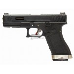 WE G17 FORCE SERIES GAS BLOWBACK METAL NEGRO/PLATA WE G17 FORCE SERIES GAS BLOWBACK METAL NEGRO/PLATA