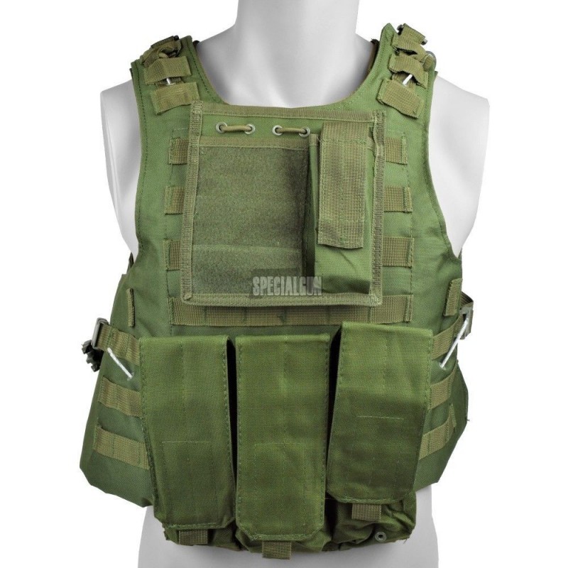 TACTICAL VEST CIRAS FBSE ROYAL PLUS VERDE OD TACTICAL VEST CIRAS FBSE ROYAL PLUS VERDE OD