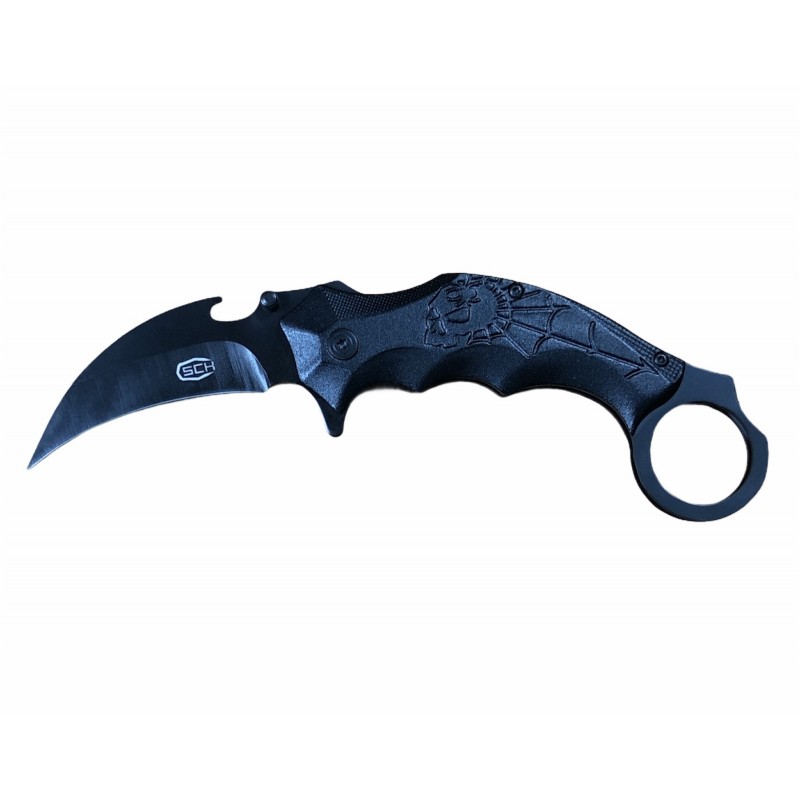 COLTELLO KARAMBIT SKULL RICHIUDIBILE STEEL CLAW KNIVES COLTELLO KARAMBIT SKULL RICHIUDIBILE STEEL CLAW KNIVES