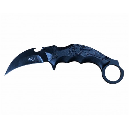 CUCHILLO PLEGABLE KARAMBIT SKULL STEEL CLAW KNIVES