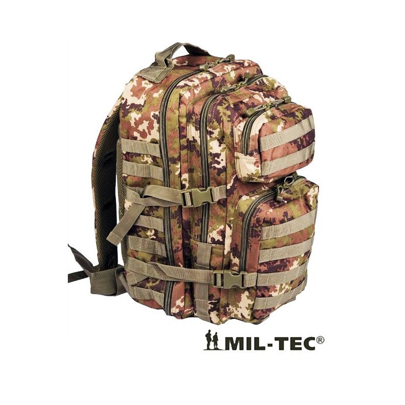 ZAINO TATTICO MILITARE 30 lt MILTEC VEGETATO ITALIANO ZAINO TATTICO MILITARE 30 lt MILTEC VEGETATO ITALIANO