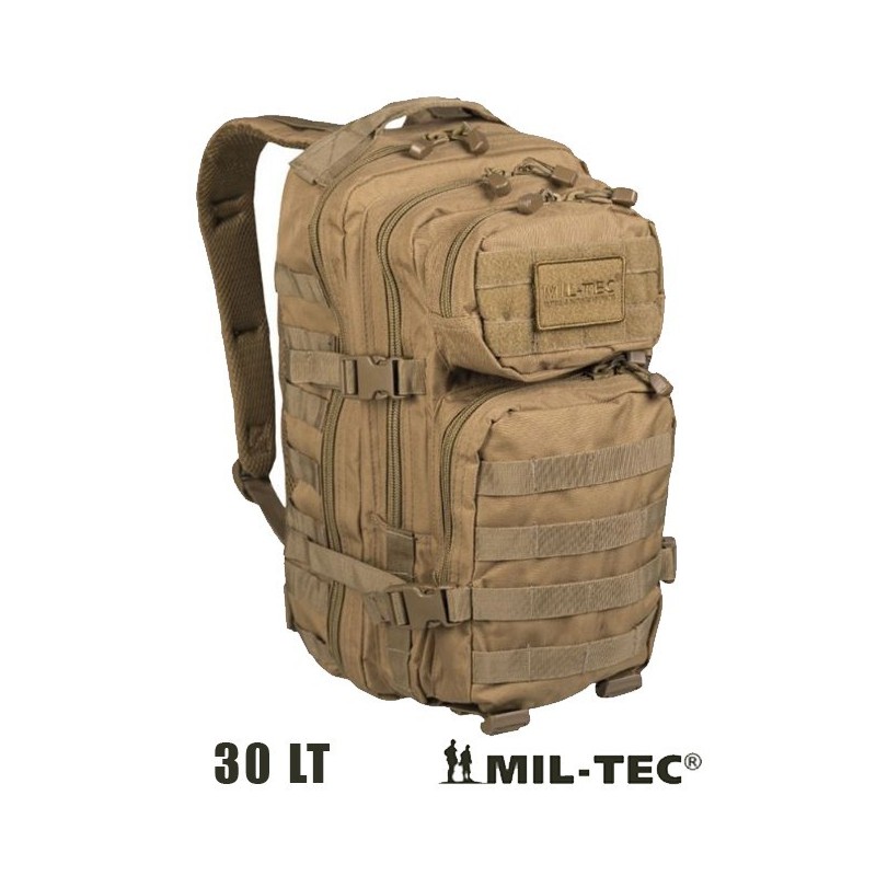 MILTEC MOCHILA MILITAR TÁCTICA 30 l COYOTE MILTEC MOCHILA MILITAR TÁCTICA 30 l COYOTE