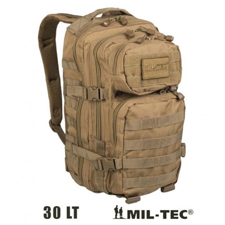 MILTEC MOCHILA MILITAR TÁCTICA 30 l COYOTE