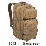 MILTEC MOCHILA MILITAR TÁCTICA 30 l COYOTE MILTEC MOCHILA MILITAR TÁCTICA 30 l COYOTE