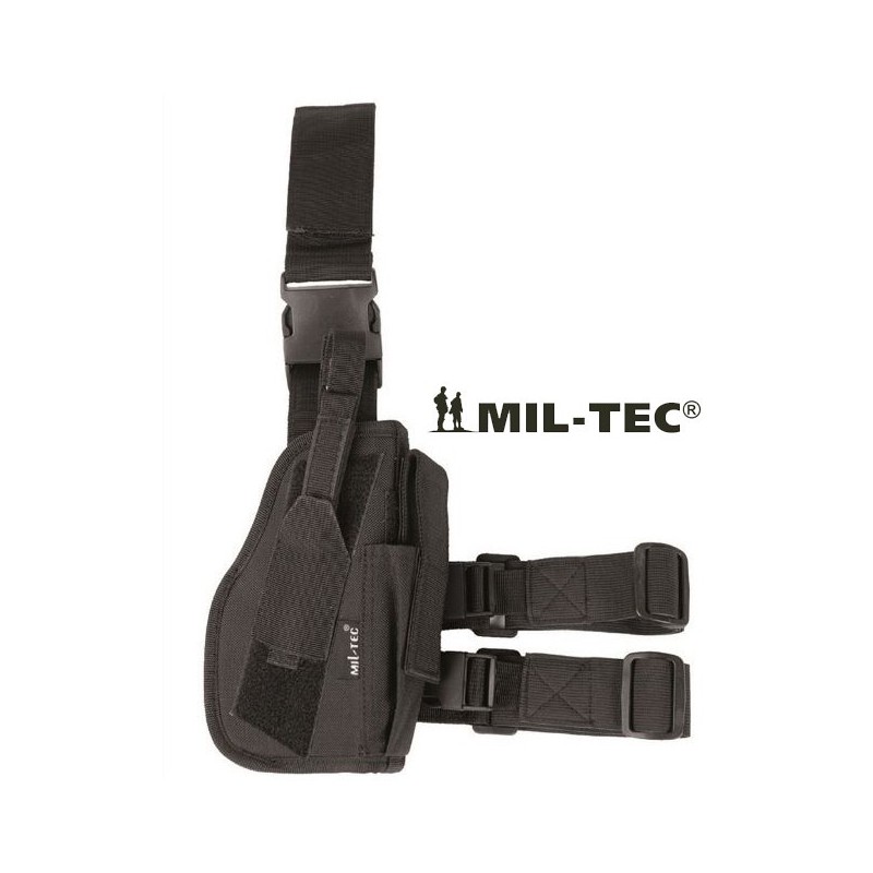 RIGHT MILITARY THIGH HOLSTER MILTEC BLACK RIGHT MILITARY THIGH HOLSTER MILTEC BLACK