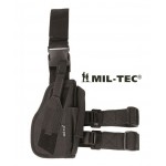 MILTEC FUNDA MILITAR DERECHA MUSLO NEGRO