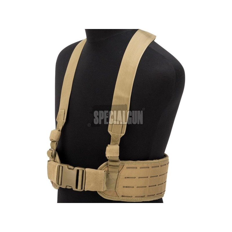 VIPER TACTICAL CINTURÓN BLANDO CON TIRANTES CORTADOS A LÁSER COYOTE