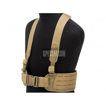 VIPER TACTICAL CINTURÓN BLANDO CON TIRANTES CORTADOS A LÁSER COYOTE