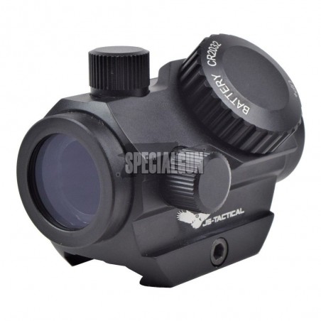 JS-TACTICAL MICROPUNTO ROJO/VERDE LENTE ANTIRREFLEJOS NEGRO
