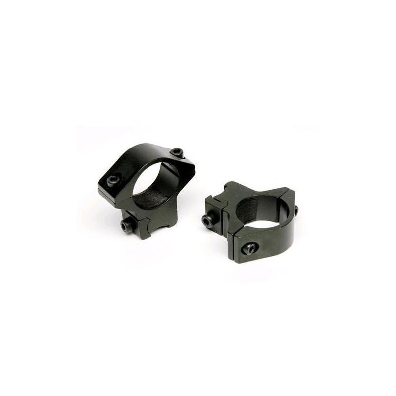 ANELLI BASSI OTTICA 30MM PER SLITTA 11MM CARABINA (2PZ)