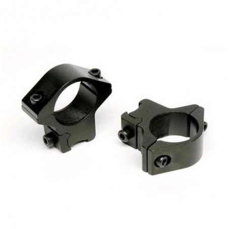 ANELLI BASSI OTTICA 30MM PER SLITTA 11MM CARABINA (2PZ)