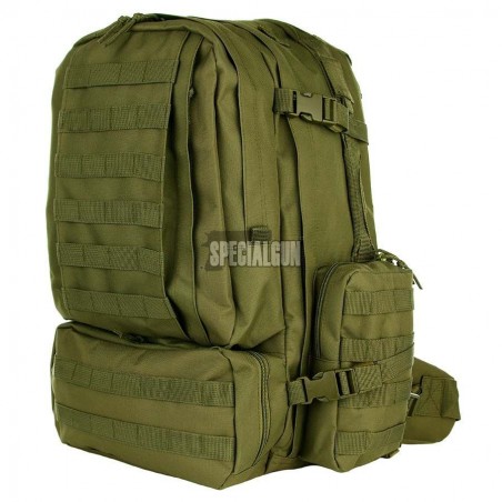 MOCHILA MILITAR LARGE 60 l 101 INC VERDE OD