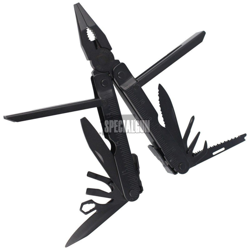 MILITARY MULTIFUNCTION PLIERS BLACKFOX BLACK MILITARY MULTIFUNCTION PLIERS BLACKFOX BLACK