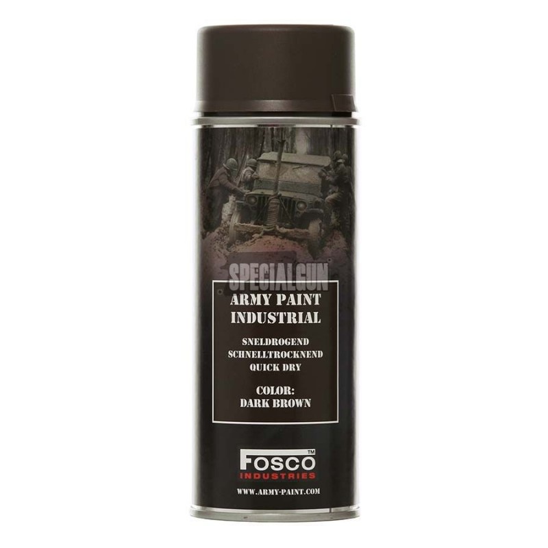 FOSCO PINTURA EN AEROSOL PARA ARMAS 400 ml MARRON OSCURO