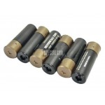 6 SHOTGUN SHELLS BLACK