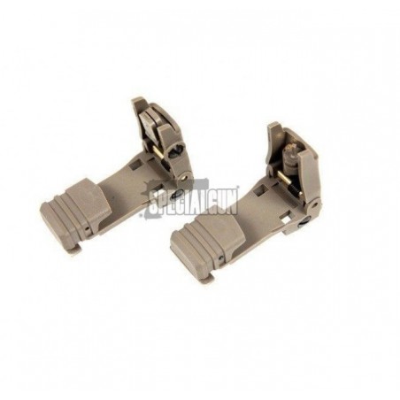 TACCHE DI MIRA FLIP-UP FMA TAN