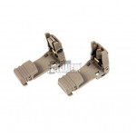 TACCHE DI MIRA FLIP-UP FMA TAN