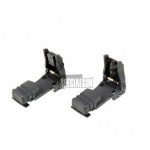 FMA MUESCAS DE PUNTERÍA FLIP UP LOW PROFILE NEGRO