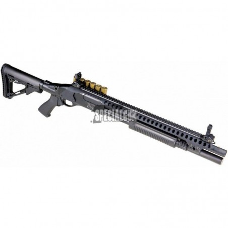 VELITES G-V SECUTOR FULL METAL PUMP ACTION SHOTGUN NEGRO