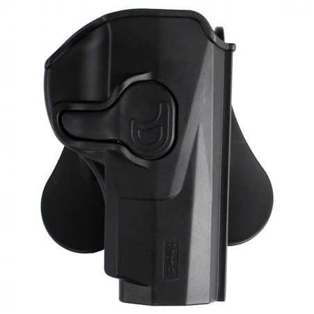 AMOMAX FUNDA DE POLIMERO PARA PX4 DERECHA NEGRA