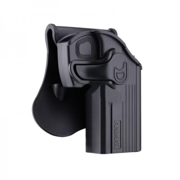 AMOMAX FUNDA DE POLÍMERO PARA CZ 75 D-24/7 DERECHA NEGRA