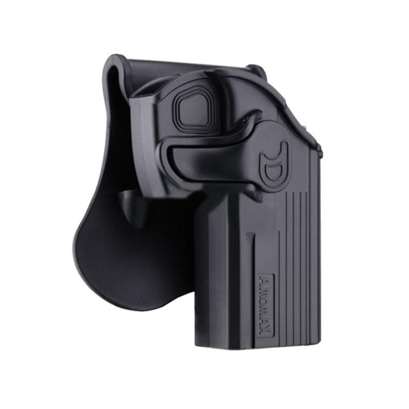 FONDINA IN POLIMERO PER CZ 75 D-24/7 DESTRA AMOMAX NERA FONDINA IN POLIMERO PER CZ 75 D-24/7 DESTRA AMOMAX NERA