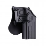 FONDINA IN POLIMERO PER CZ 75 D-24/7 DESTRA AMOMAX NERA FONDINA IN POLIMERO PER CZ 75 D-24/7 DESTRA AMOMAX NERA