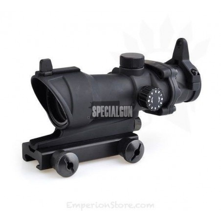 4X32 OPTIC WITH ILLUMINATED RETICLE AIM-O BLACK