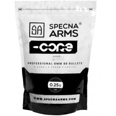 WHITE BALLS 0.25 g FROM 1 kg SPECNA ARMS