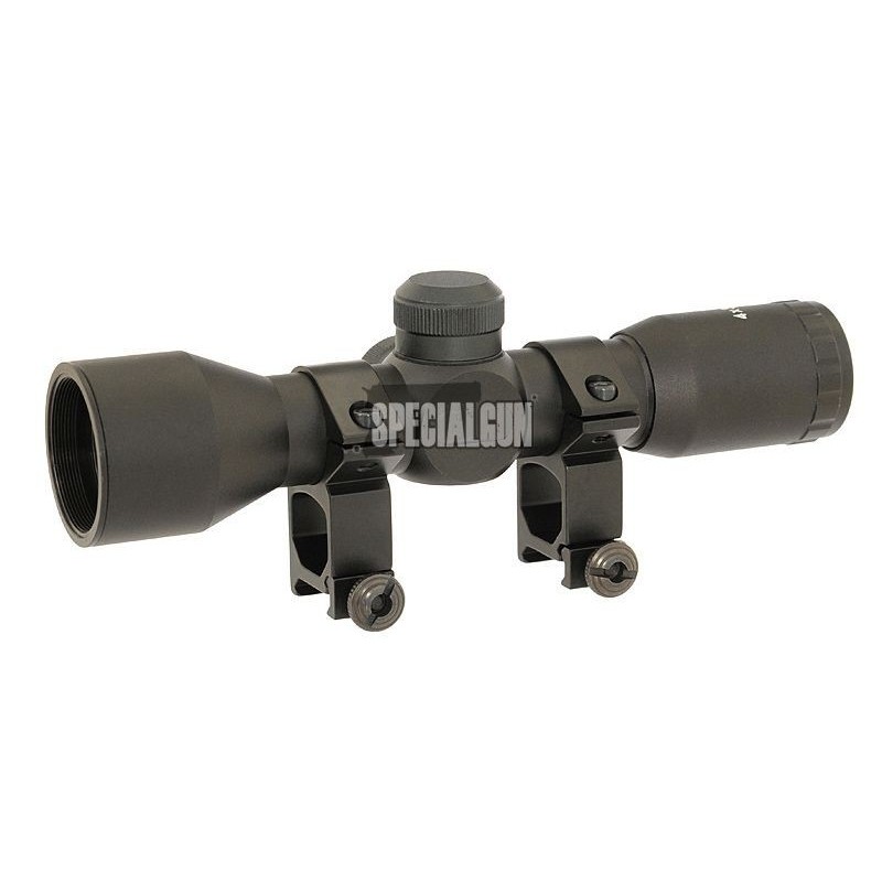 OTTICA 4x32 COMPAC RIFLESCOPE NERA