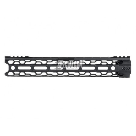 RIS ESQUELETONIZADO para MLOK HANDGUARD 12.5" NEGRO