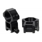 ANELLI ALTI OTTICA 30MM PER SLITTA 20mm WEAVER (2PZ)