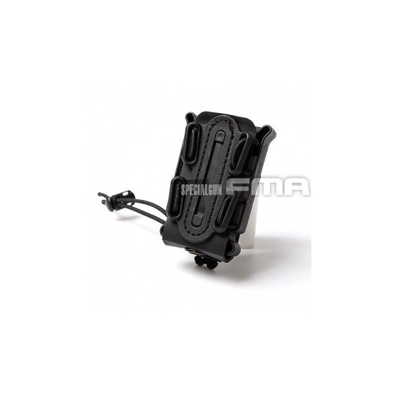 PORTA CARICATORE RIGIDO SOFT SHELL SCORPION FMA NERO